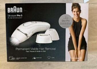 Epilátor Braun IPL Silk-expert Pro 3 PL3230+ case and 3 head