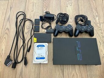 PlayStation 2 FAT - model SCPH-50003, 1TB HDD