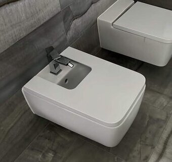 Bidet roca + baterie Hansgrohe