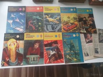 Staré retro časopisy věda technika mládeží 1961