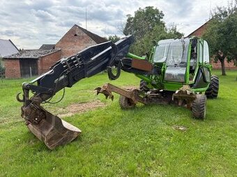 kráčející bagr menzi muck