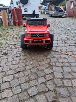 Elektrické  auto mercedes G63 6x6