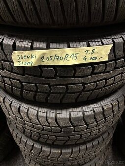 Plechová zimní kola 205/70 R15 Suzuki Jimny