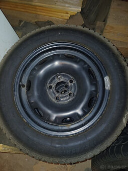 zimní pneumatiky + disky 185/65 R14 5x100