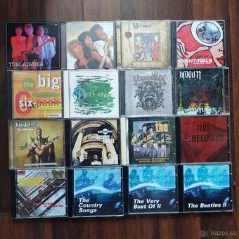 Pop,Rock,Metal CD SK Zahranicne