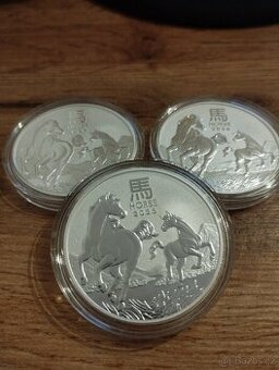 STŘÍBRNÁ INVESTIČNÍ MINCE LUNÁRNÍ SÉRIE KŮŇ 2026