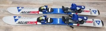 Dětské lyže Fischer - 88cm + přeskáče.