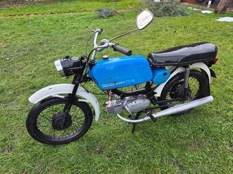 Jawa 23 Mustang bez TP, modrý původní 4.