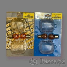 Kawasaki ZX 11 - bílá skla originál blinkrů,značka EMGO,