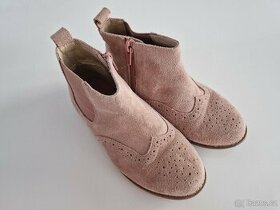 Kožené kotníkové boty vel. 30