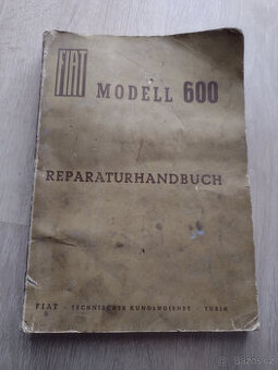 FIAT 600, DÍLENSKÁ PŘÍRUČKA