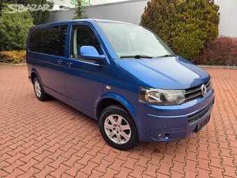 VW Caravelle T5 2.0 TDI 103kW,7.sedadel,Webasto,Tažné