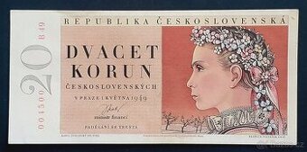 20 korun 1949