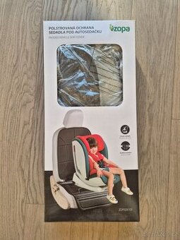 Polstrovaná ochrana sedadla pod autosedačku