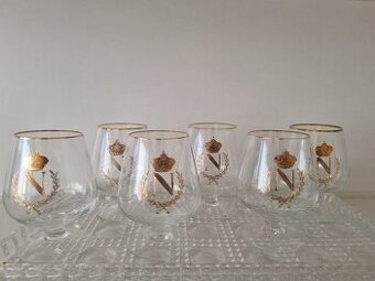 sada Bohemia  skleniček napoleonek