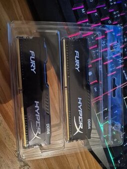 DDR4 RAM HyperX Fury 8GB (2×4GB) – plně funkční