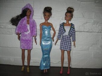 A sada 3ks oblečení na Barbie