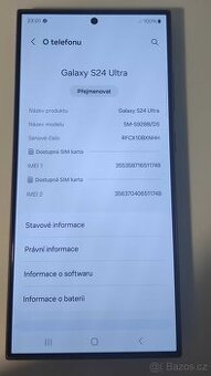 Samsung Galaxy S24 Ultra (S928B) 12GB/1TB – Titanium Black