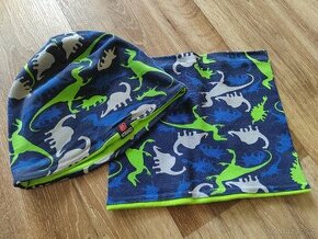 Podzimní set nákrčník +čepice