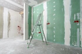 montáž sádrokartonových příček, sádrokartonových zdí a oprav