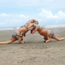 T-Rex nafukovací kostým pro dospělé,děti