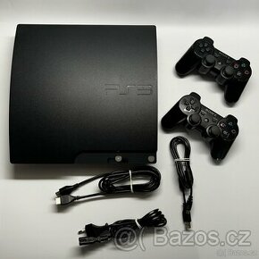 Playstation 3 SLIM 320GB, 2x DualShock