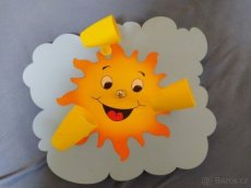 Dětské stropní svítidlo - sluníčko