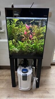 AquaEl Glossy cube black 135