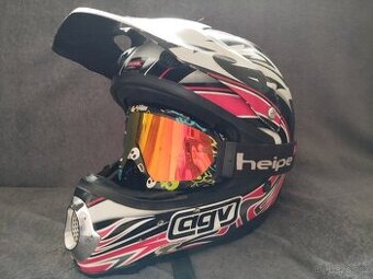 Helma AGV + brýle - 1