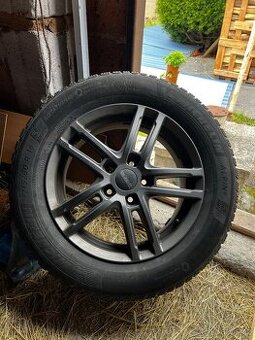 Prodám alu kola DEZENT TZ graphite s pneu Michelin