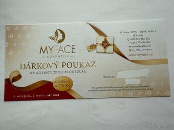 Dárkový poukaz - kosmetická procedura