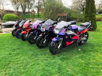 Honda CBR, Kawasaki ZXR 400, 750, Suzuki GSX-R 750