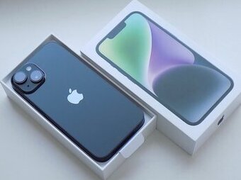 iPhone 14 Midnight BATERIE 100% TOP