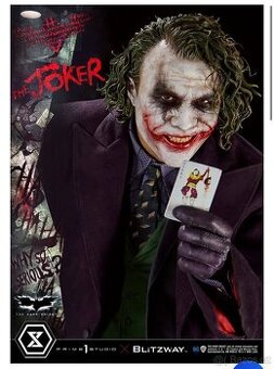 Temného rytíře 1/3 socha Joker - bonusová verze, Hot toys , - 1