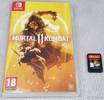 Hra na Nintendo Switch Mortal Kombat 11, 1x hraná