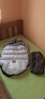 Fusak do kočárku Cottonmoose + rukávník ke kočárku