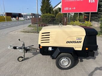 Mobilní přívěsný kompresor Doosan 7/41 , Atlas Copco