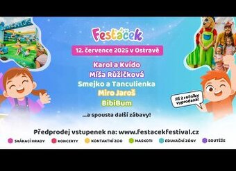 Vstupenka rodinná Fesťáček Ostrava