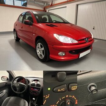 Peugeot 206 1.4 55kW 55.000KM CZ 2.MAJ KLIMA EL.OKNA