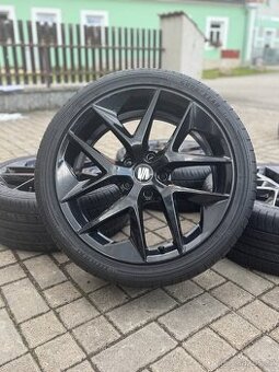 ORIGINÁL Alu SEAT FR 18, 5x112 - TOP STAV, LETNÍ