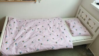 IKEA dětská postel s matrací a lůzkovinama