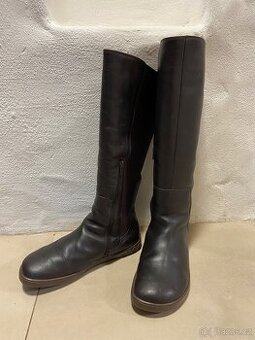 Barefoot kozačky ZAQQ Qatch winter brown vel. 41