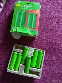 Nabïjecí AA baterie ReCyko 2100, blistr 6ks i kusově
