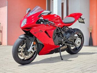 MV Agusta F3 R 800, původ ČR, servisní knížka, záruka