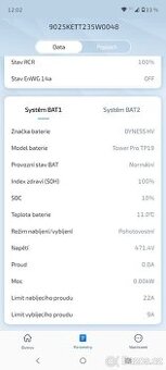 Baterie Byd Hvs a Dyness tower