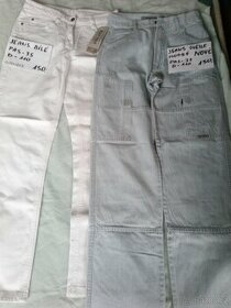 JEANS "Ž" NOVÉ +LETNÍ