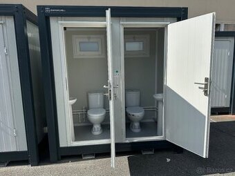 Kontejner 2xWC+umyvadlo 220x130, NOVÝ, SKLADEM