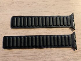 nový řemínek na Apple Watch 45mm kožený tah – M/L -SLEVA