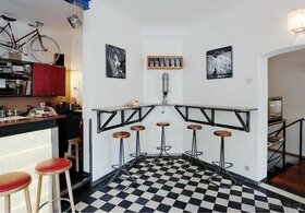 Barová židle vintage retro café Flexaret Brno