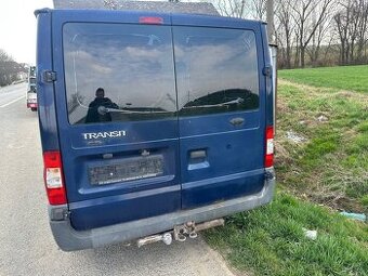 Zadní dveře Ford Transit modré